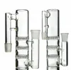 Hookahs 90 grader 14mm 18mm Glass Ash Catcher Smoke Collector Percolator Bongs tjock glas Ashcatcher för Bong