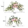 Decorative Flowers Wreaths Artificial Fake Flower Handmade Bendable Simulation Peony Wedding Welcome Sign Floral Decoration 230313