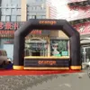 Cabina de quiosco de bar con arco inflable de 5m, venta completa, con arco de barra y escritorio de bar para publicidad y fiesta