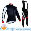 Bisiklet forması Setleri Erkekler Kış Termal Polar Bisiklet Jersey Setleri Uzun Kollu Bisiklet Giysileri MTB Bisiklet Giyim Yol Bisiklet Yarışı Bisiklet Takımı 230313