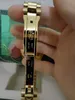 Original Box Certificate 18K Gold President Male Watches Day Date Diamonds Green Dial Watch Män rostfri Diamond Bezel Automatisk armbandsur