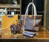 Luxurys Designers Bag 3pcs/Set Bags Totes Bolsa Bolsa Bandeira Bola Bolsa de Bolsa de ombro Backpack Bolsa de compras Bolsa Moda clássica de estilo clássico