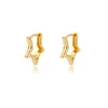 Boucles d'oreilles créoles Huggie étoile géométrique pour femmes fille boucle d'oreille en acier inoxydable bijoux cadeau charme hypoallergénique accessoires BrincosHoop