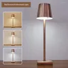 Tischlampen, wiederaufladbare LED-Lampe, Wohnzimmer, Nachtlicht, Esszimmer, Dekoration, Bar, kabellose Touch-Lichter