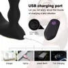 NXY Anal toys Double Motors Wireless Remote Control Plug Vibrator For Men Prostate Massager Patterns Butt Silicone Sex Toys pour Adult Gay 1125