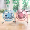 Electric Fans Mini USB Portable Metal Cooler Cooling Blades Desktop Mute Silent Universal For Car Notebook Computer Desk