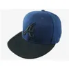 Casquettes de baseball 2022 Bonne Qualité Marque Braves Une Lettre Baseball Hommes Femmes Camionneur Sport Os Aba Reta Gorras Chapeaux Équipés H16 Drop Deliver Dhrks