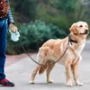 犬の襟3/5mナイロンカラーのための小さな大きな犬の猫猫リースリードアクセサリー格納式ルーレットリーシュペット