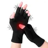 Guantes de ciclismo Alivio del dolor articular Fisioterapia Anti-Edema Mano Presión Rehabilitación Protección Medio dedo Deportes