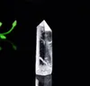 Natural Crystal Clear Quartz Transparency Quartz Point Healing Stone Hexagonal Prisms 50-80mm obelisk Wand Stone Home Decor 1 st