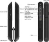 Kablosuz Sunumcu Köprü Halim Kontrol Sunumu Tıkırma RF 2.4GHz USB PowerPoint Tıkırma Sunumu Uzaktan Kumanda