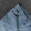 Herren-Jeans, knöchellang, solide, zerrissen, große Größe, 3XL, koreanischer Stil, schick, Freizeit, einfach, passend, modisch, Vintage, BF, lose Herren 230313