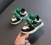 2023 PIERWSZE WALKERY Autumn Baby Baby Boy Niemisowe buty do biegania miękki dno Wygodny kolor Kolor Dzieci Sneaker na 6m-4T