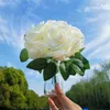 장식용 꽃 화환 파티 세트 웨딩 베이비 샤워 잎을위한 잎의 잎 15 개 장미 인공 15 꽃다발 장식 장식 꽃