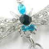 Keychains Keychain Jewelry Cute Dragonfly Ms. Gift Crystal Rhinestone Car Pendant Fashion Män och kvinnor bär vild xDPQQ