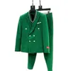 Męskie garnitury A1541 Fashion Men's Sets 2023 Runway Luksusowe europejskie ubrania w stylu imprezowym