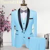Men S Suits Blazers Thorndike High End Men Collar Preto Casamento Masculino Noivo Slim Fit Standerd Blazer Set Tuxedo Jacket Colet 230313