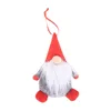 Décorations De Noël À La Main Suédois Gnome Père Noël En Peluche Poupée Ornements Suspendus Arbre De Noël Jouet Vacances Maison Fête Décor Enfants Cadeau