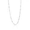 Kettingen 13 gram 50 cm 20 inch 2,6 mm 925 Sterling zilveren mannen ketting ketting vaste witte goudkleur mannelijke sieraden