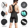 Santic Männer Radfahren Trägerhose Sommer 4D Gepolsterte Radfahren MTB Shorts Sommer Straße Fahrrad Unten Mittelstrecken Reiten K7MC033 230313