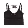 Bustiers & Corsets Inner Wear Small Sling Double Belt Bow Beauty Back No Steel Ring Girl Sexy