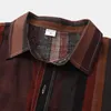 Herr t-shirts män kläder sommaren mäns tryckt korta ärm tröjor casual vintage lapel knappar kamisar para hombre 230311