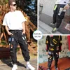 Męskie spodnie chaifenko jogger sporty sporty sporne menu Hip Hop Streetwear Belka Foot Cargo Spodnie Modna druk Pants 230313