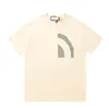 Designer T -shirt Luxurymerk Kleding Shirts Spray Hartletter Puur katoen losse korte mouw Spring zomer Tide Mens Dames T -stukken gratis verzending