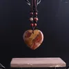Chain Chakra 40 mm 40mm Natural Love Cardents pingentes para o amante Gem Reiki Colar Charm Jóias Pêndulo de Jóias