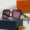 Lunettes de soleil de mode de créateurs de luxe