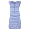 Casual Dresses Women's Dress Stripe Beach Summer V Neck Lace Up Party Sundress Elegant For Women 2023 Vestido de Mujer1