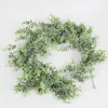 Decoratieve bloemen kunstmatige bladeren 2m klimop eucalyptus voor huis kerstdecoratie verticale nep planten wandtuin