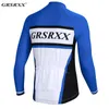 Racing Jackets GRSRXX Cycling Jersey Mountain Bike MTB MTB Lange mouw Quick Dry Downhill Males 'Bicycle Team Sports Clothing