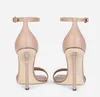 2023 Célèbre Design Keira Sandales Chaussures Pour Femmes Talons Hauts Lady Sexy Marche Or-plaqué carbone Baroquel-talons Sandalias Party Mariage Pompes De Mariée EU35-43