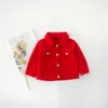 Jackets Brand Baby Girls Boys Candy Color Denim Jacket Kids Cotton Casual Jeans Jackets Children Clothes 1-10age 230313