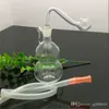 Tubos de fumar mini cabaça de vidro de vidro garrandos de vidro de vidro queimador de óleo Bol plataformas de óleo de tubo de água fumando