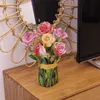 Cadeaubonnen Paper Pop -upkaarten Rose Flower Bouquet 3D Pop -up wenskaarten voor moeder Moederdag Wenskaarten Alle gelegenheden Z0310