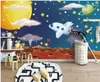 Wallpapers 3d Wallpaper For Walls In Rolls Home Decor Universe Starry Cartoon Planet Custom Po Living Room On The Wall