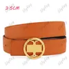 Womens Gold Loop Buckle T Belts Men Leather Belt Designer Belts For Women Luxury Brand Cintura Midjeband Girdle Midjebanden Bredd 22518