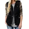 Kvinnors västar kvinnor solida vinter ärmlös västmästning jacka blazer väst casaul coat gilet toppar bodywarmerwomen's