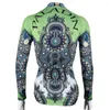 Гоночные куртки уникальный дизайн зеленый Cheongsam Jersey Mountain Bike Spring и осень высокий качество необычно для девочек XS-XXL