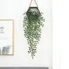 Decorative Flowers Home Decoration Po Props Party Supplies Wall Hanging Wreath Vine Garland Lifelike Plants Artificial Mandala Leaves