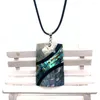 Pendentif Colliers Naturel Abalone Shell Collier Coquillage Cousu Nacre Bijoux Charm Making DIY Lady