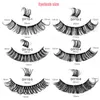 10 paren gesegmenteerde valse wimpers DD Curl Diy Cluster Lash Extensions Soft Natural Cruelty Free Faux 3D Mink Lashes Make -up