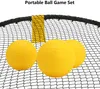 Balls Mini Beach Volleyball Game Defina a rede de equipamentos de fitness esportiva de gramado ao ar livre com 3 230313