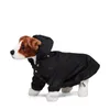 Abbigliamento per cani firmato Abbigliamento per cani di marca Giacca per cani in nylon con piastra a triangolo rovesciato Resistente all'acqua Coulisse regolabile Felpa con cappuccio rimovibile XS-4XL Disponibile A555