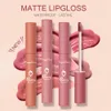 Berry Mousse Matte Lipgloss wasserdichte lang anhaltende flüssige Lippenstift -Erdbeerlippen Makeup8895259