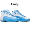 Jumpman 12s tênis de basquete 12 mens utilitário reverso gripe jogo sapato escuro universidade azul cereja mestre treinadores moda esportes andando sne j