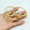 Bangle 5 PCS Full Zirconia Slim Jewelry Mix Form Women Gift 40165