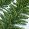 Kwiaty dekoracyjne 270 cm PVC 260 Głowy sztuczne świąteczne girlandę girlandy bluszczowe igły sosny Cypress Greenery Plant na świąteczny wystrój domu